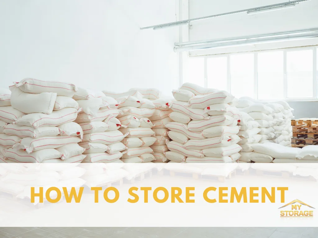 How To Store Cement