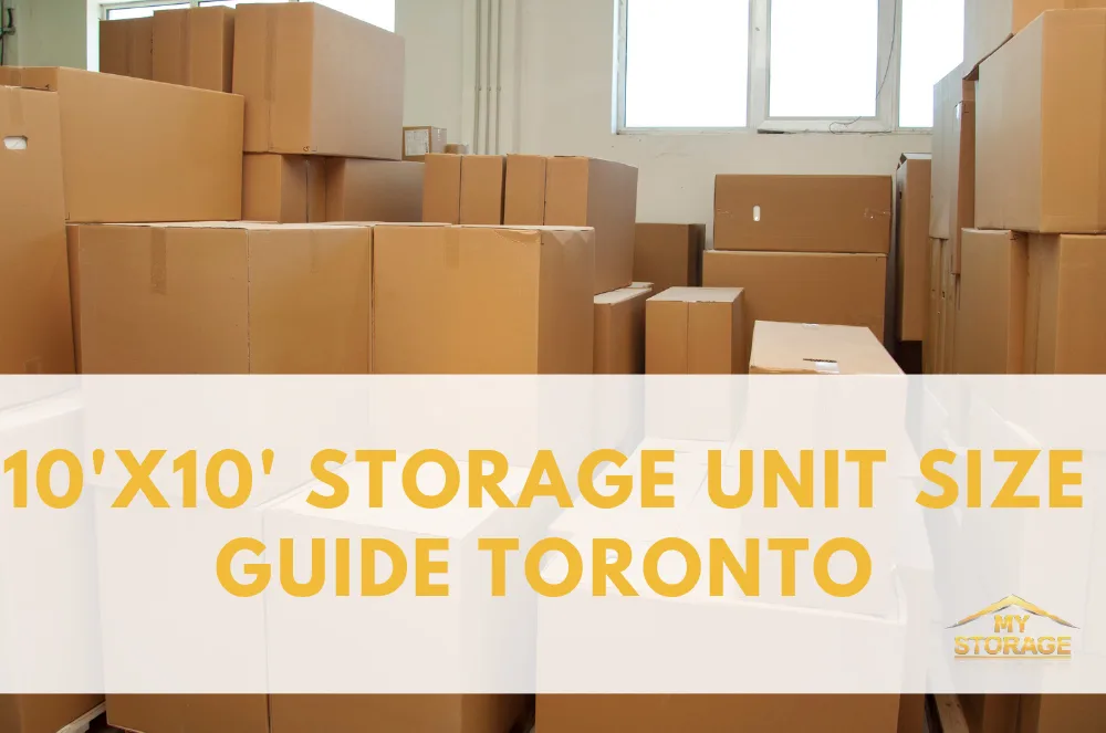 10’x10′ Storage Unit Size Guide Toronto