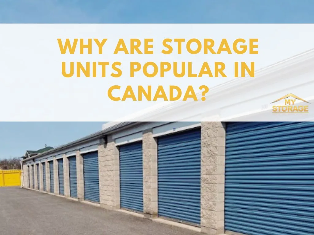 Why Are Storage Units Popular In Canada?