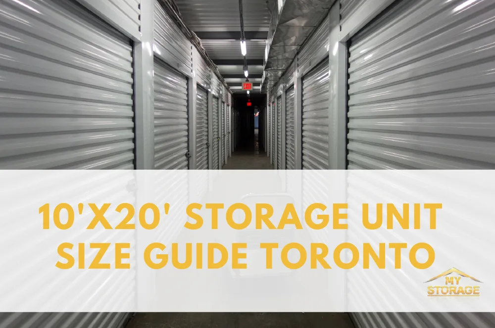 10’x20′ Storage Unit Size Guide Toronto
