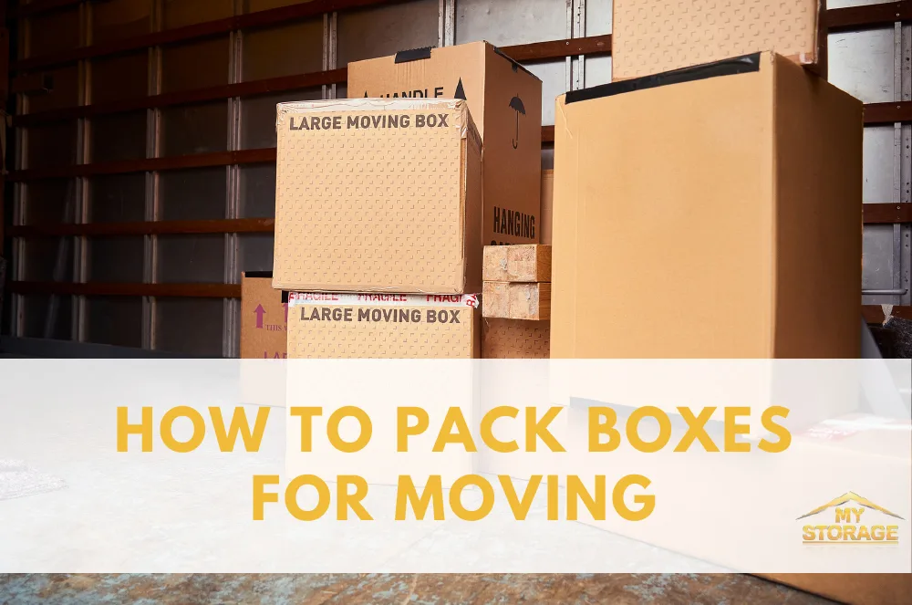 How to Pack Boxes for Moving